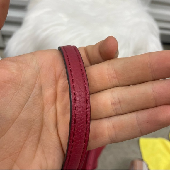 Kate Spade Grey Street Tiny Cooper Red pebbled leather Crossbody - Picture 9 of 12